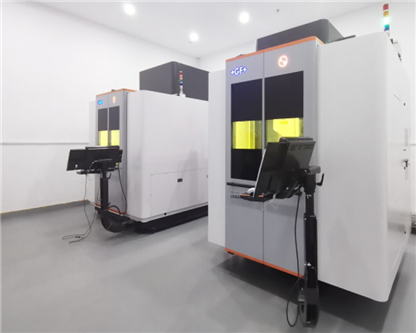 Five axis laser